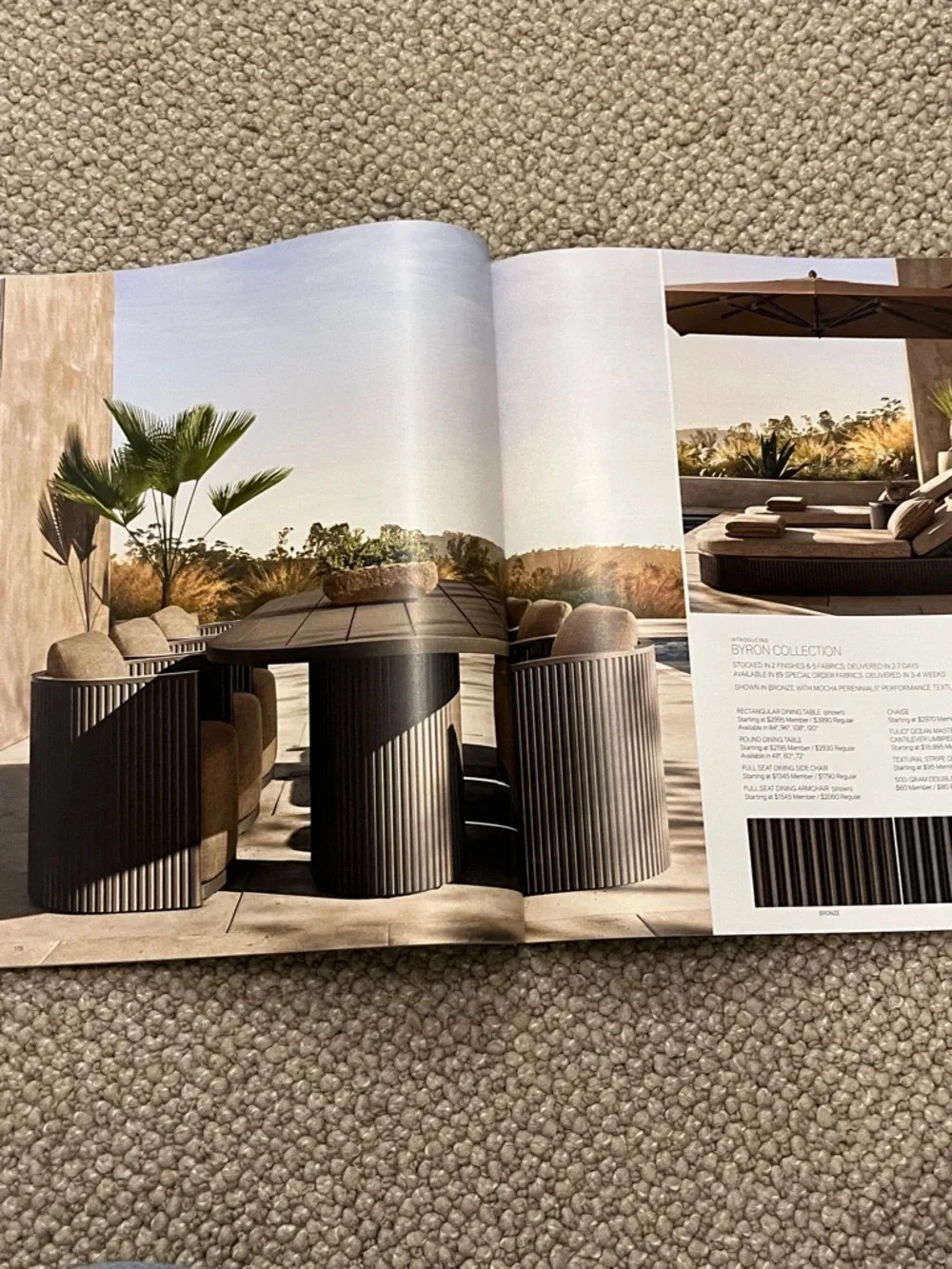 Restoration Hardware (RH) 2025 Outdoor Catalog